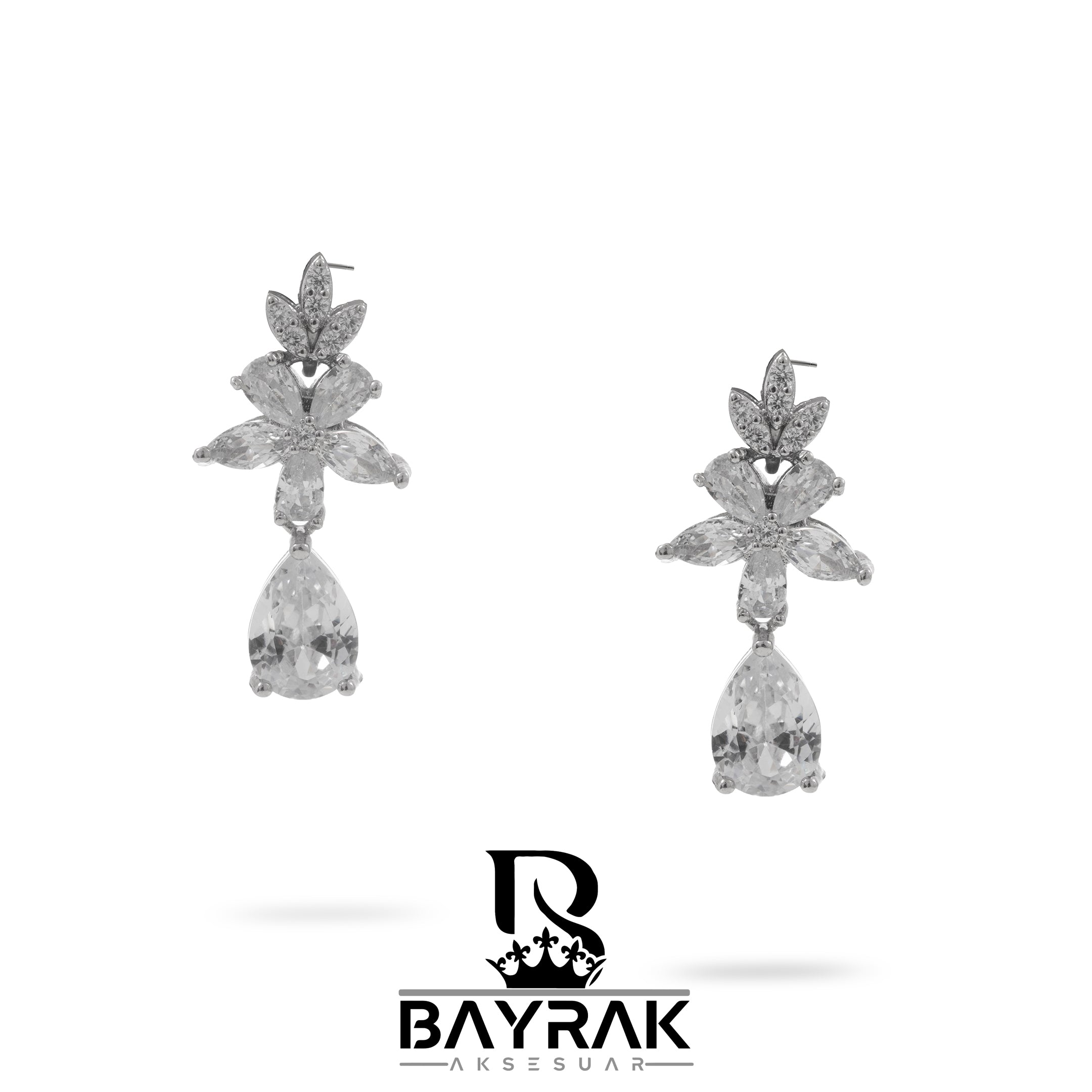 ILARIA - 140 - / Zircon Stone Bridal Set