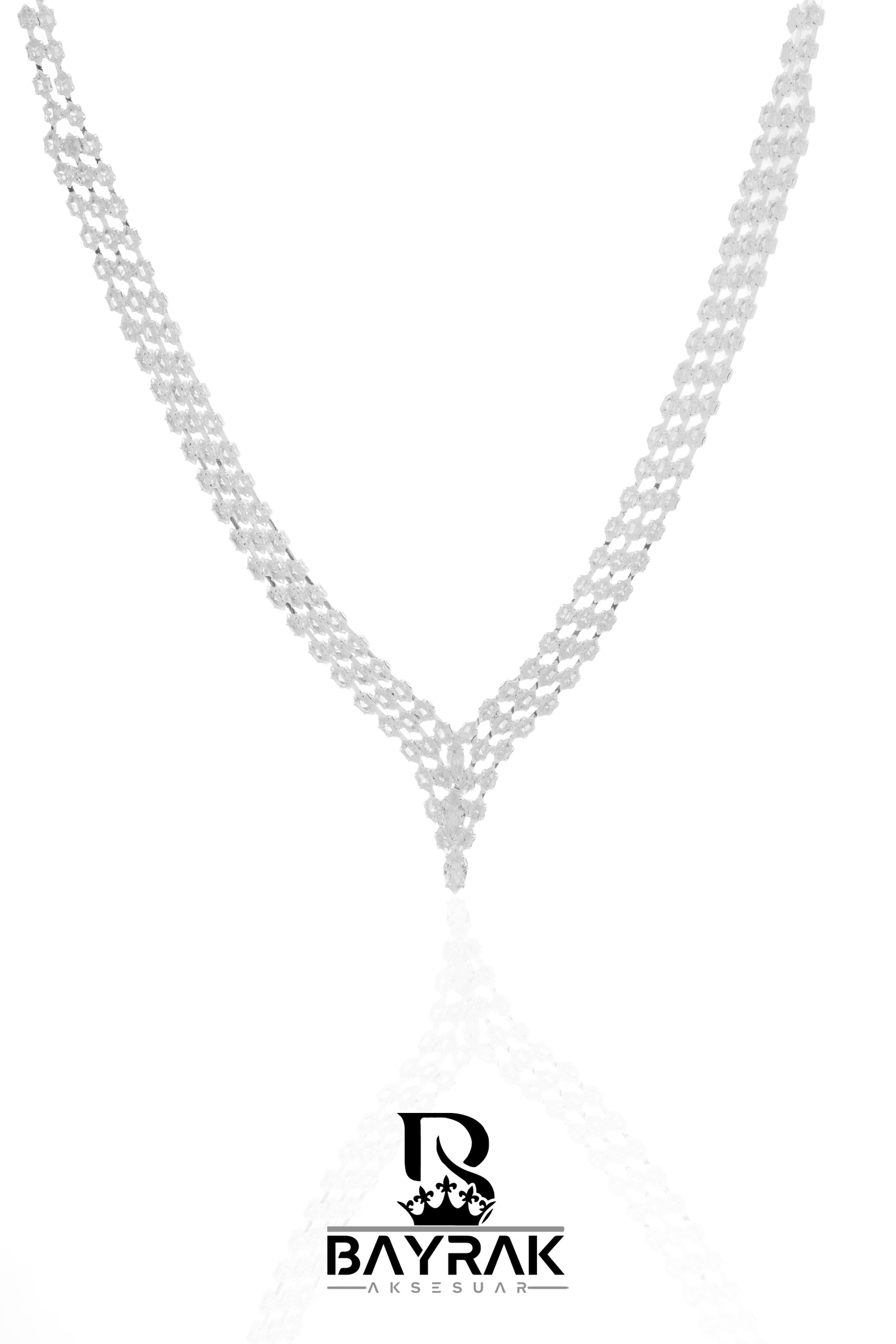 ILARIA - 655 - / Zirkon Taşlı Takı Seti