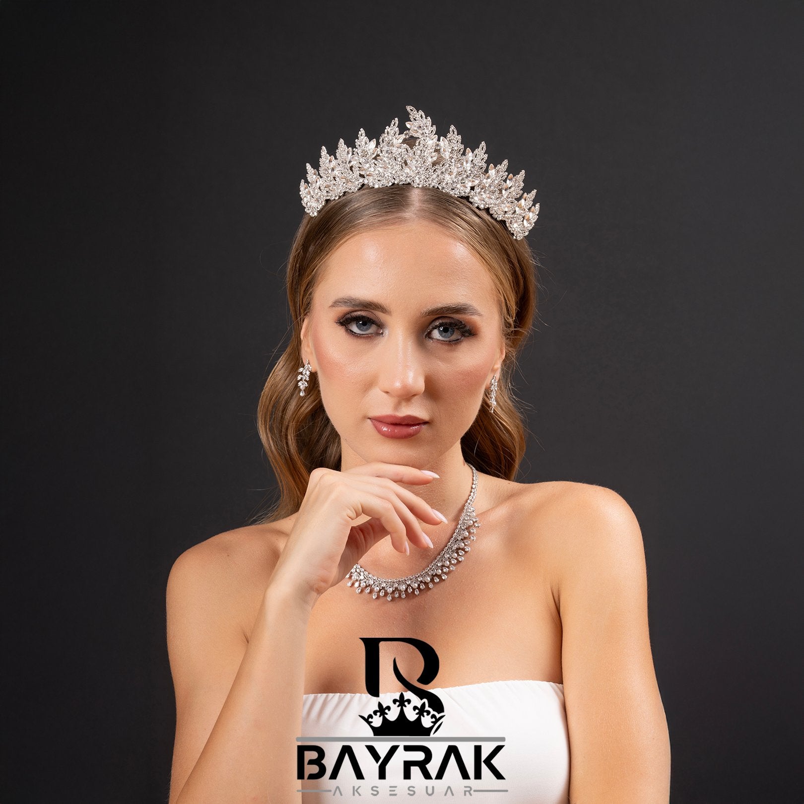 MIRA - 870 - / Bridal Crown