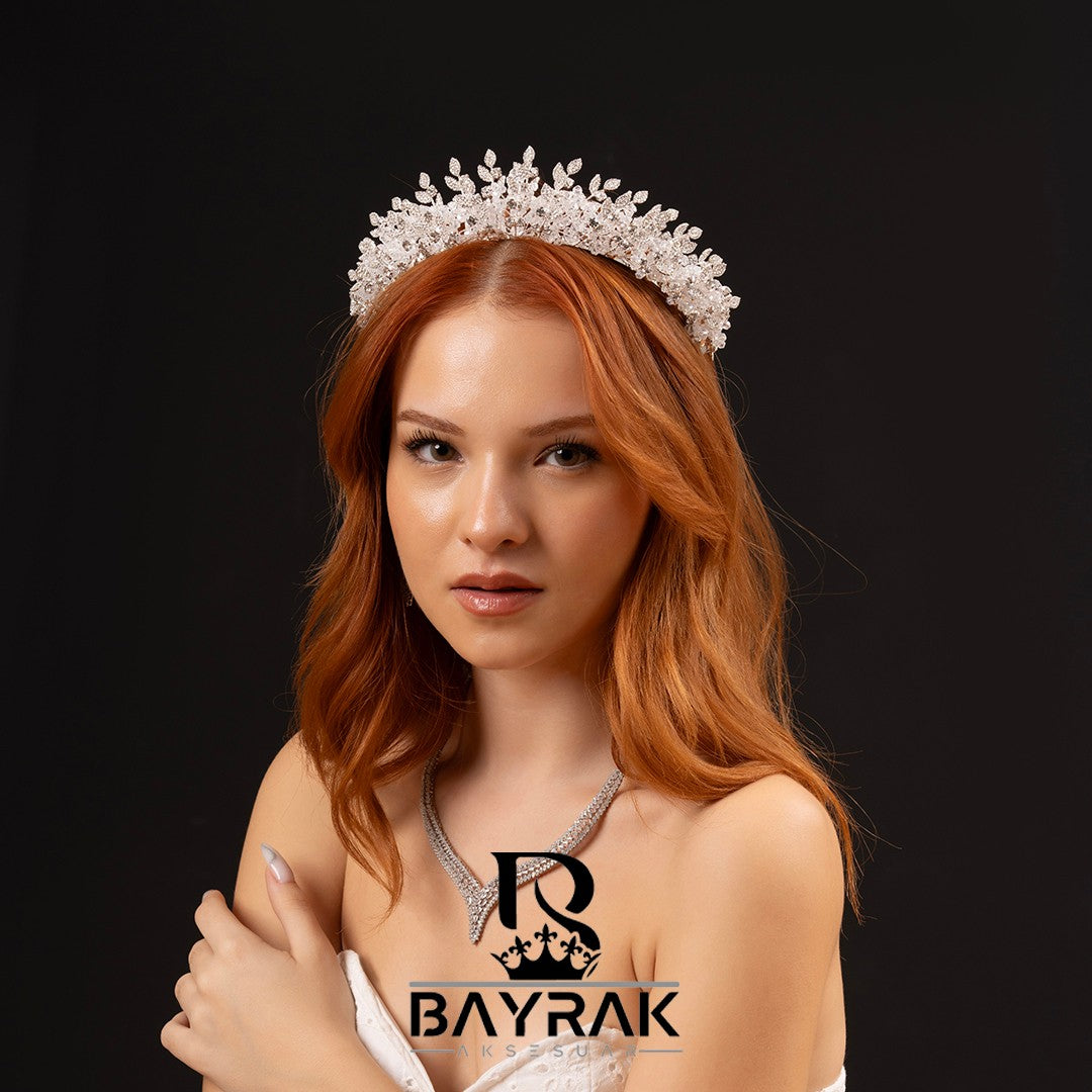 MAİRA -560- / 3D Bridal Crown