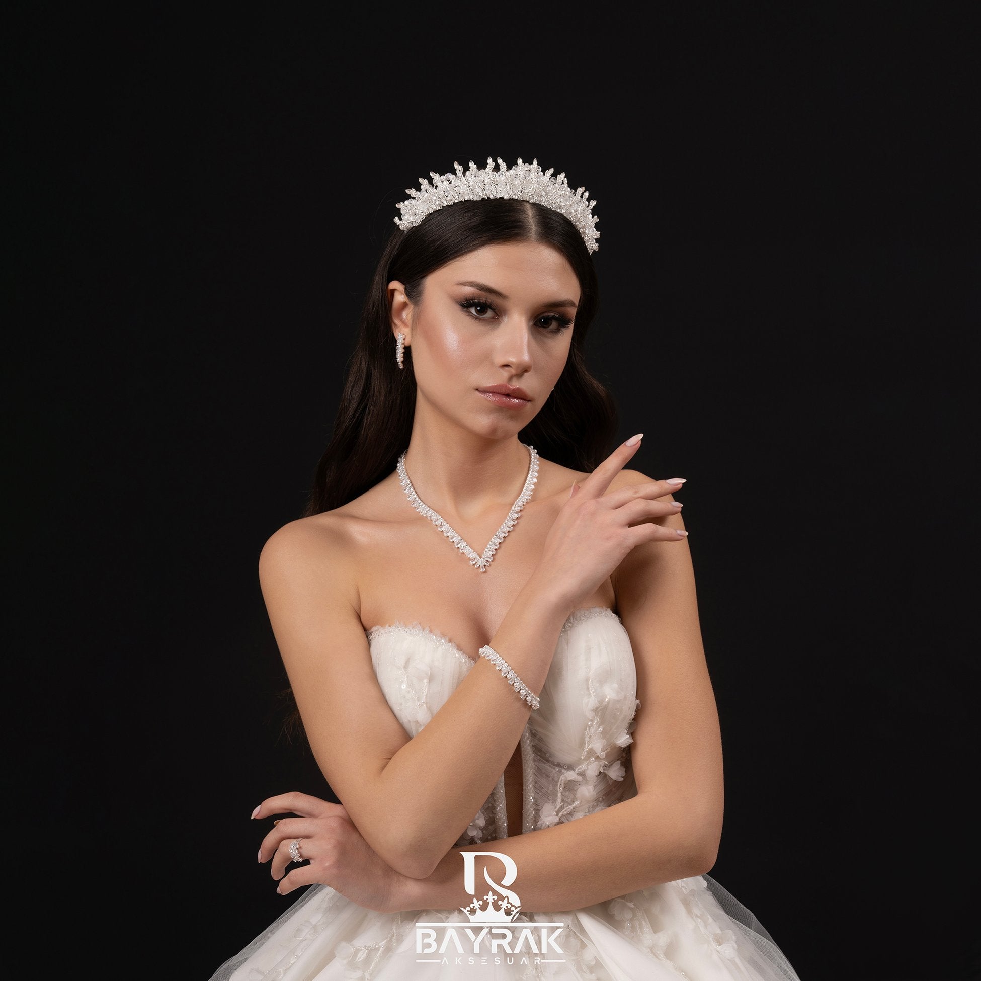 PERLA -665- / 3D Bride / Henna Crown