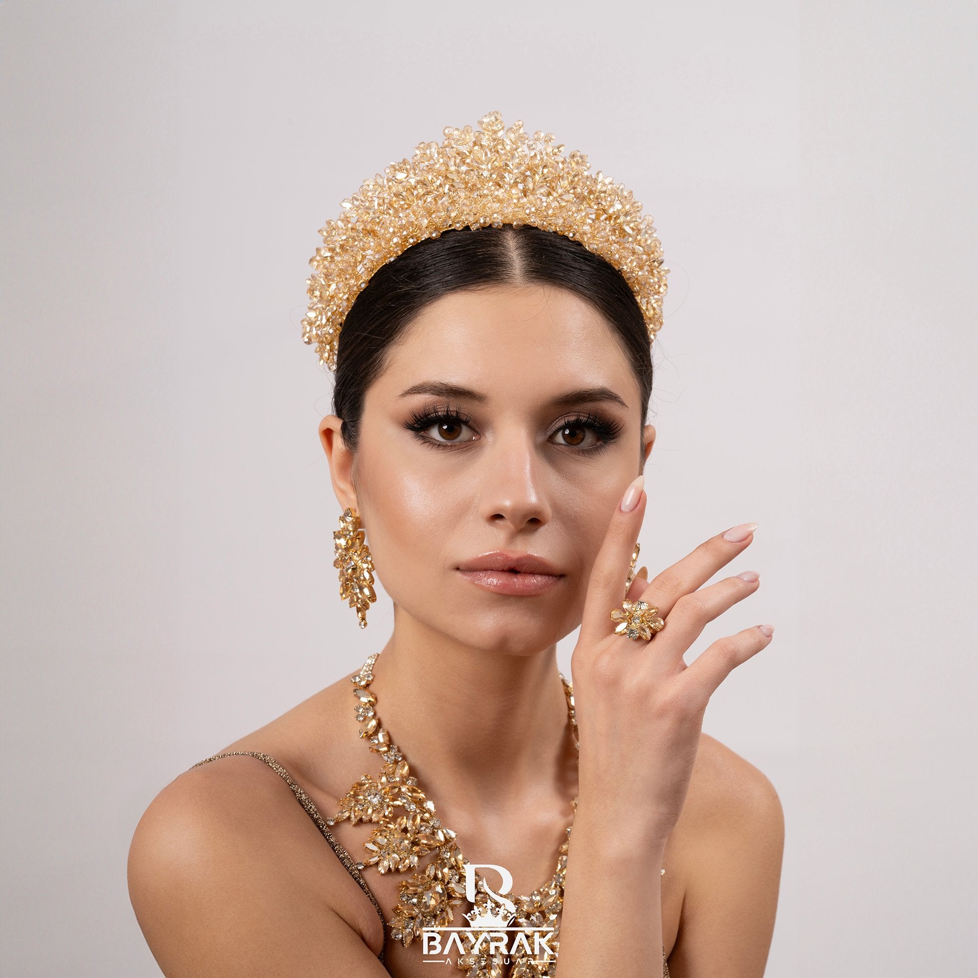 STELLA -480- / 3 Size Henna Crown