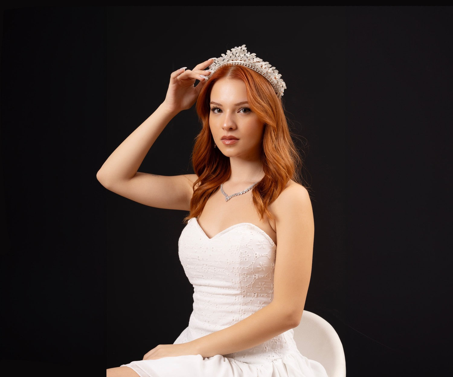 MAİRA -596- / 3D Bridal Crown
