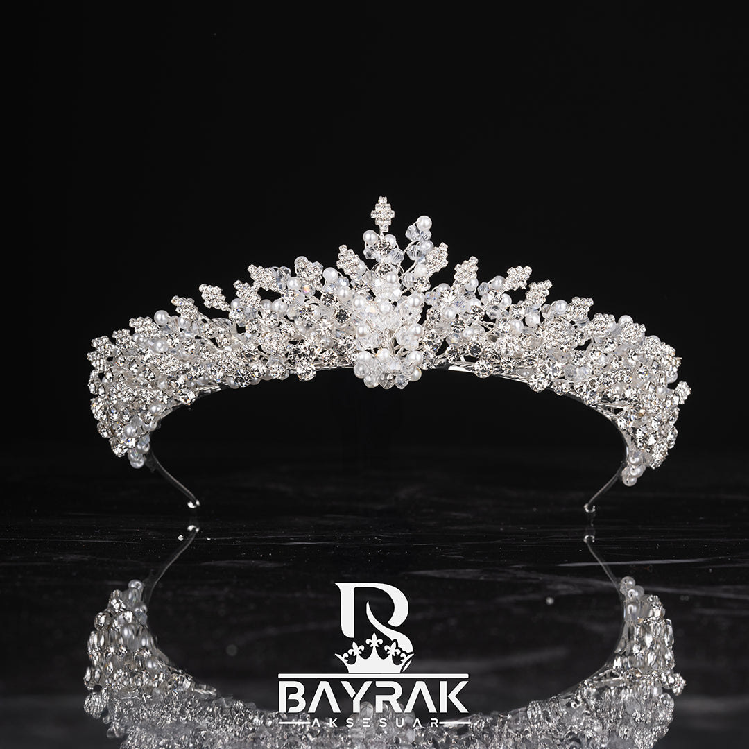 MİRA -1040- | 3 BOYUTLU GELİN TACI