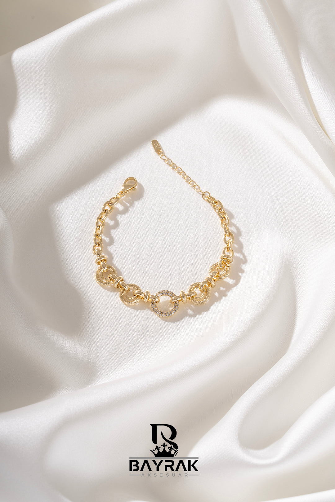 Mırel 324 | 14 K Gold Kaplama Bileklik