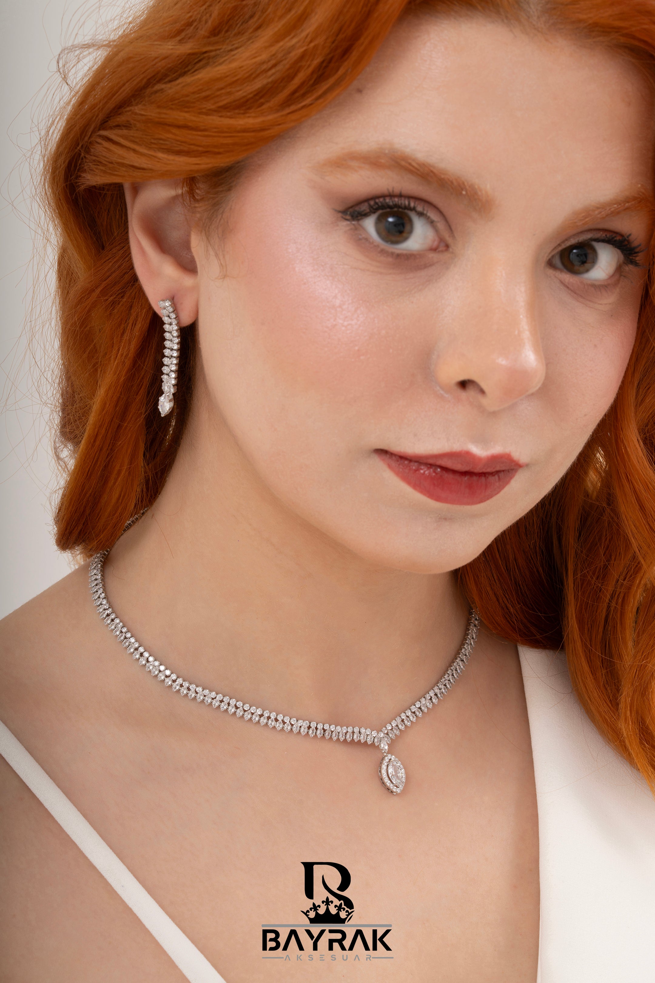Rosa -396- | Zirkon Taşlı Takı Seti