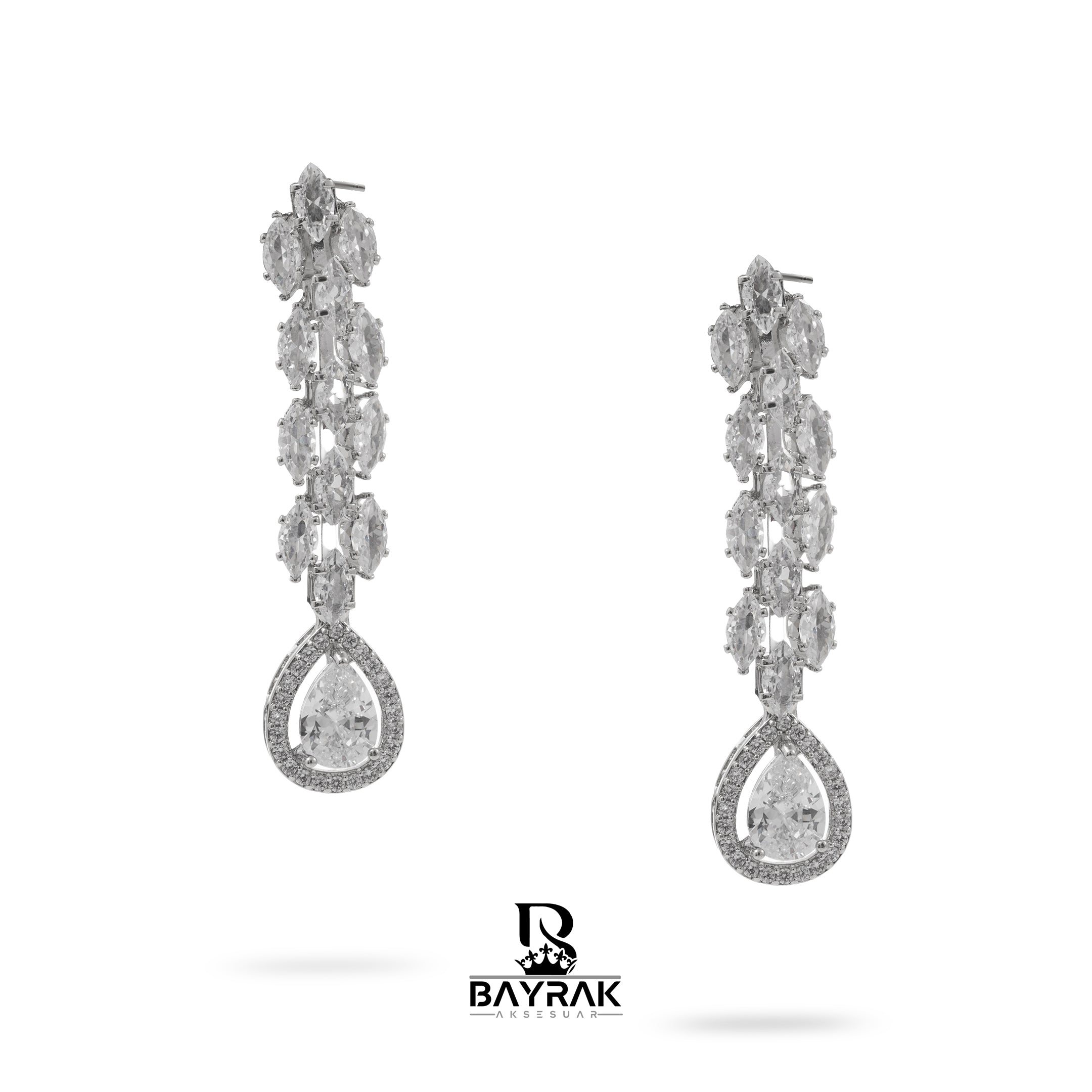 Rosa -430- | Zirkon Taşlı Takı Seti