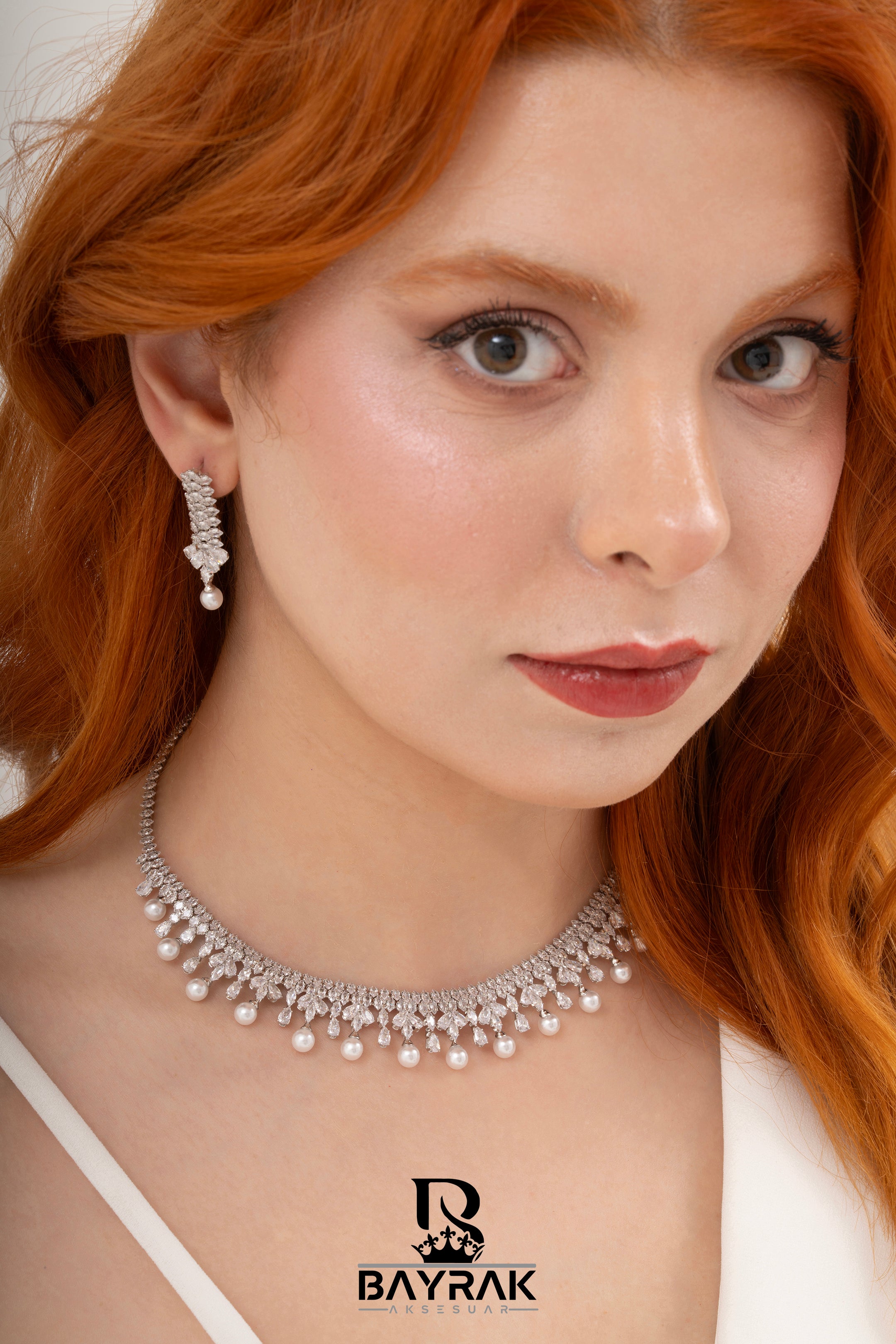 Rosa -438- | Zirkon Taşlı Takı Seti